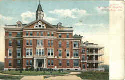 St. Vincent Hospital Postcard