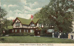 George Ade's Country Home Postcard