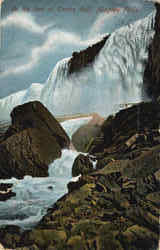 At The Foot Of Centre Fall Postcard