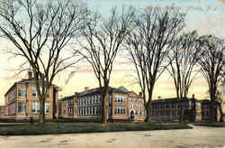 Albany Hospital Postcard