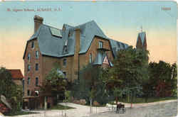 St. Agnes School Albany, NY Postcard Postcard