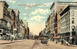 North Pearl Street From State Street Postcard