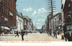 North Pearl Street Looking North From State Street Albany, NY Postcard Postcard