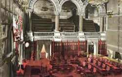 Senate Chamber State Capitol Albany, NY Postcard Postcard