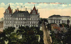 State Capitol And New Educational Building Postcard