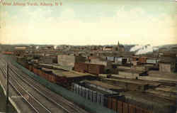 West Albany Yards Postcard