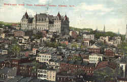 Bird's Eye View From Cathedral Tower Postcard