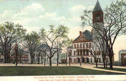 View From The Steps Of The State Capitol Postcard