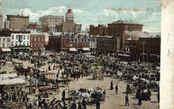 Public Market Albany, NY Postcard Postcard