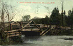 A Typical Mountain Stream In The Adirondacks Postcard