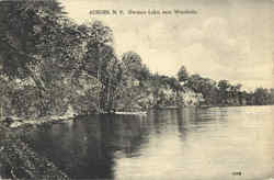 Owasco Lake, Woodside Postcard