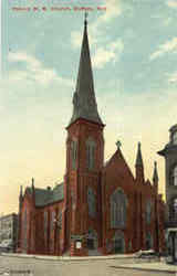 Asbury M. E. Church Buffalo, NY Postcard Postcard