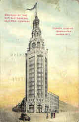 Building Of The Buffalo General Electric Company New York Postcard Postcard