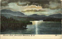 Saranac Lake, Adirondack Mountains Adirondacks, NY Postcard Postcard