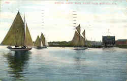 Annual Yacht Race, Yacht Club Postcard