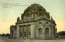 Temple Of Music Buffalo, NY Postcard Postcard