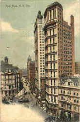 Park Row Postcard