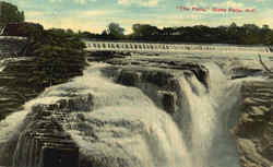 The Falls Glens Falls, NY Postcard Postcard