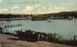 Cayuga Lake And Renwick Park Ithaca, NY Postcard Postcard