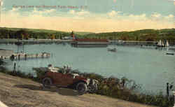 Cayuga Lake And Renwick Park Ithaca, NY Postcard Postcard