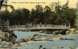 Bridge To Second Sister Island Postcard