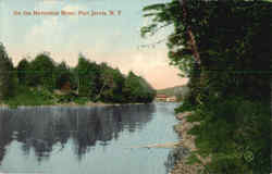 On The Neversink River Postcard