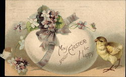 May Your Easter be Happy Postcard