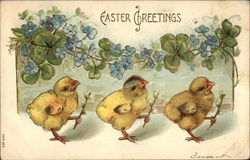 Easter Greetings Postcard