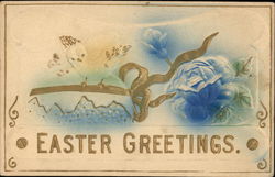 Easter Greetings Postcard