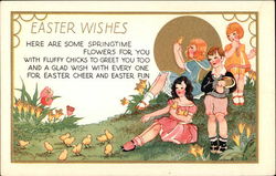 Easter Wishes Postcard