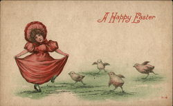 A Happy Easter Postcard