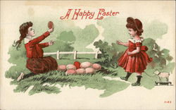 A Happy Easter Postcard