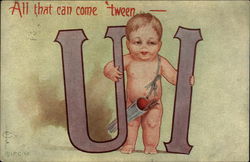 All That Can Come 'Tween U & I Romance & Love Postcard Postcard