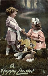 A Happy Easter Postcard