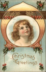 Christmas Greetings Postcard