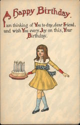 A Happy Birthday Postcard