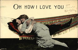 Oh How I Love You Postcard