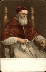 Portrait of Pope Julius II Postcard