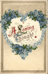 A Loving Thought - Spiderweb Greetings Postcard Postcard