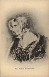 Mrs. William Wordsworth Postcard