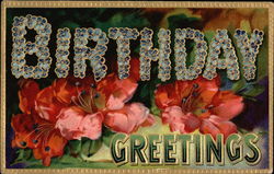 Birthday Greetings Postcard