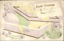 Easter Greetings Postcard