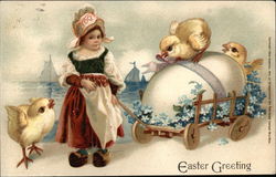 Easter Greeting Postcard