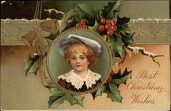 Best Christmas Wishes Children Postcard Postcard