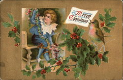 Merry Christmas Postcard Postcard