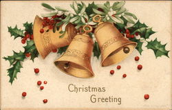 Christmas Greeting Postcard