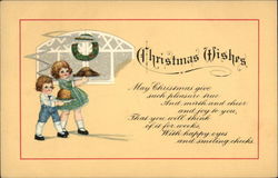 Christmas Wishes Postcard