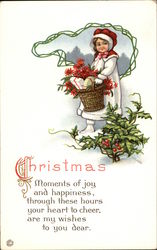 Christmas Children Postcard Postcard