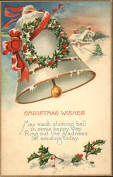 Christmas Wishes Postcard Postcard