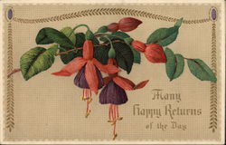 Many Happy Returns of the Day Postcard